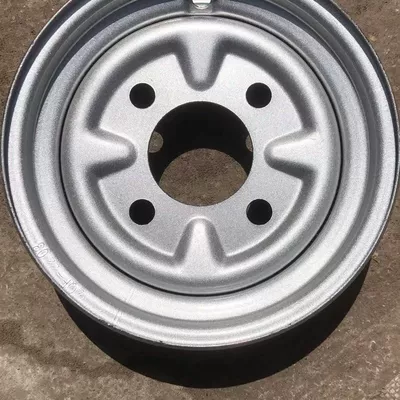 steel ring 4.00/3.00/3.75/3.50-12 Motorcycle wheel hub - 300-8-vacuum-rear-wheel-silver