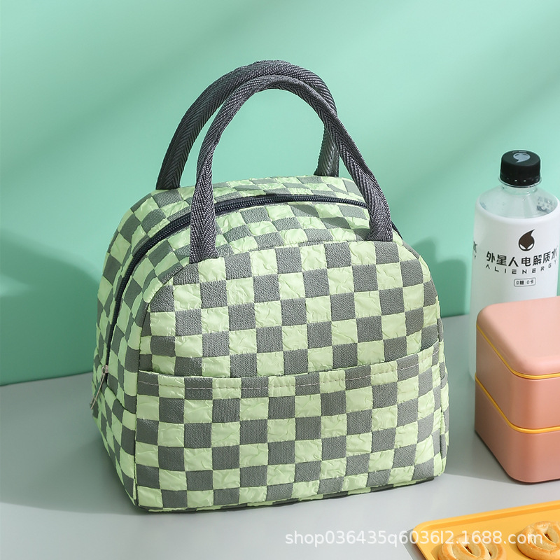 Bolsa de almuerzo de papel de aluminio con aislamiento de dibujos animados bolsa de almuerzo Linda bolsa de almuerzo caja de almuerzo bolsa de almacenamiento bolsa de almuerzo Portátil Bolsa de Almuerzo