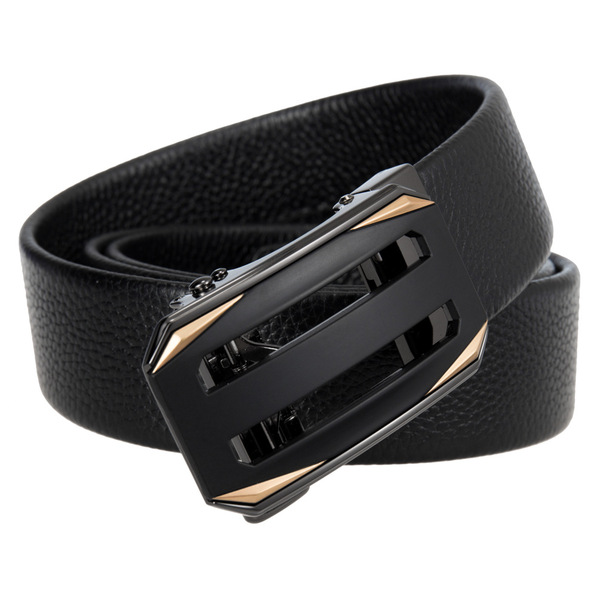Men's leather belt