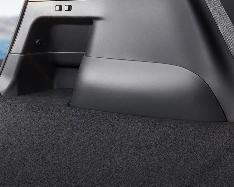 Suitable for Tesla Model Y/3 Carbon Fiber Rear Door Sill Strip Upgraded Version Anti-Kick Seat Protection Corner Accessories