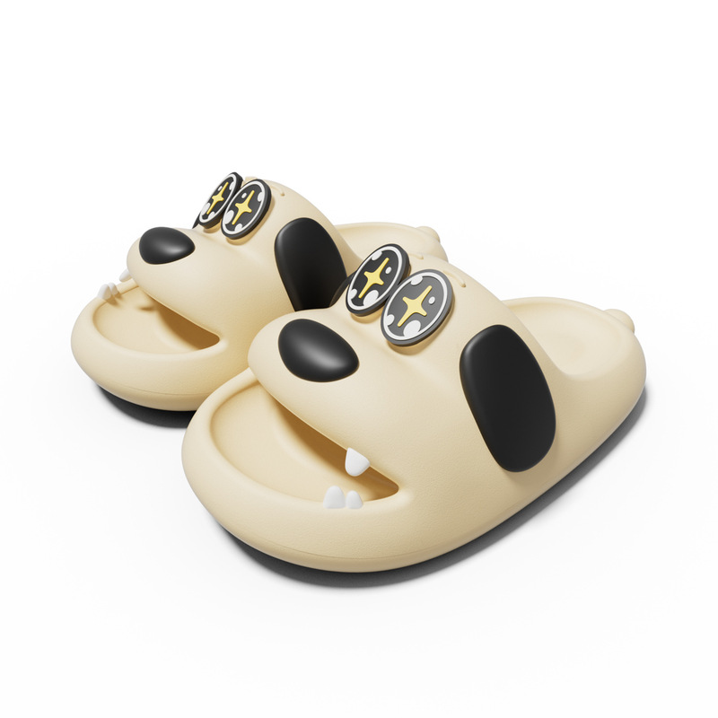 2025 New Style Slippers for Women, Summer Indoor Home, Cute Sandals, Cartoon Home Wear, Thick Soles That Feel Like Stepping on Shit