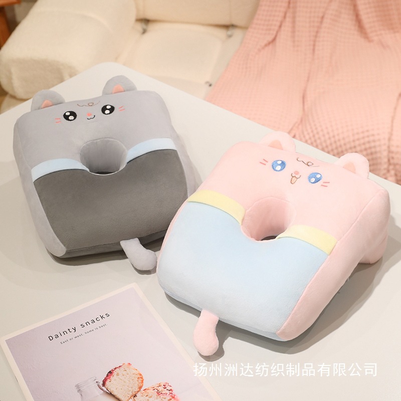 Almohada de Siesta para Oficina de Algodón PP con Protección de Cuello para Escuela