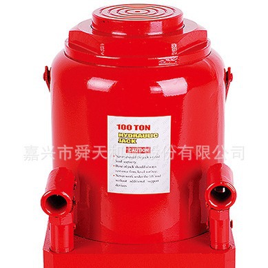 舜天机械外贸直供 立式液压千斤顶 100T 车载千斤顶100T