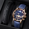 Classic fashionable calendar, quartz watches, belt, men's watch, Aliexpress, wholesale