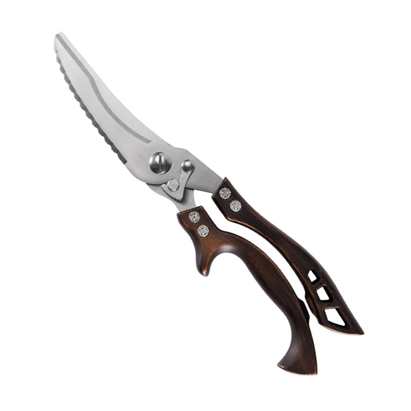 Tijeras de acero inoxidable Tijeras de cocina Tijeras afiladas multifuncionales Tijeras para el hogar Accesorios para alimentos Tijeras para huesos de pollo de cocina