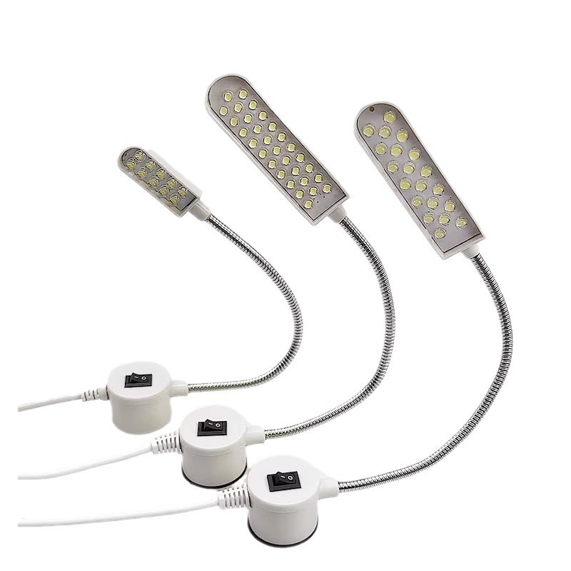 Máquina de coser LED lámpara de coche de protección de ojos industrial hogar eléctrico plano lámpara de iluminación de ahorro de energía lámpara de trabajo de adsorción magnética image 5