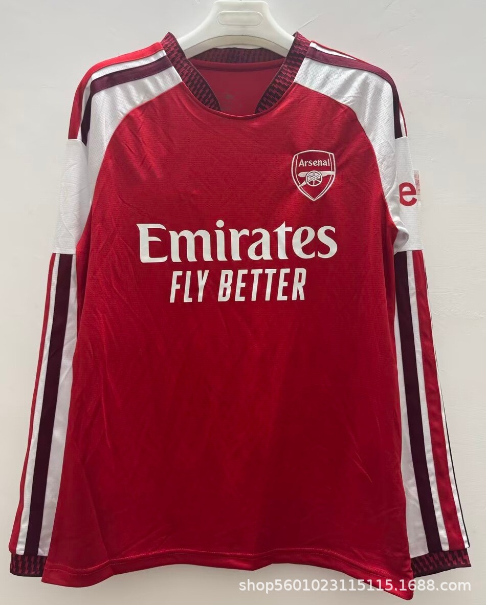 adidas Arsenal FC 2026/27 Home Long Sleeve Jersey Better Scarlet
