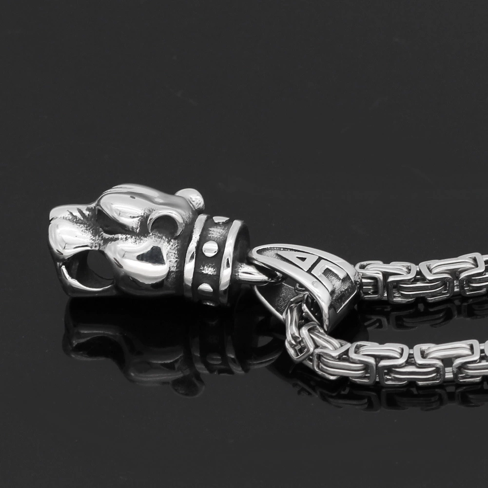 Скандинавское ожерелье из нержавеющей стали, амулет, аксессуар, AliExpress