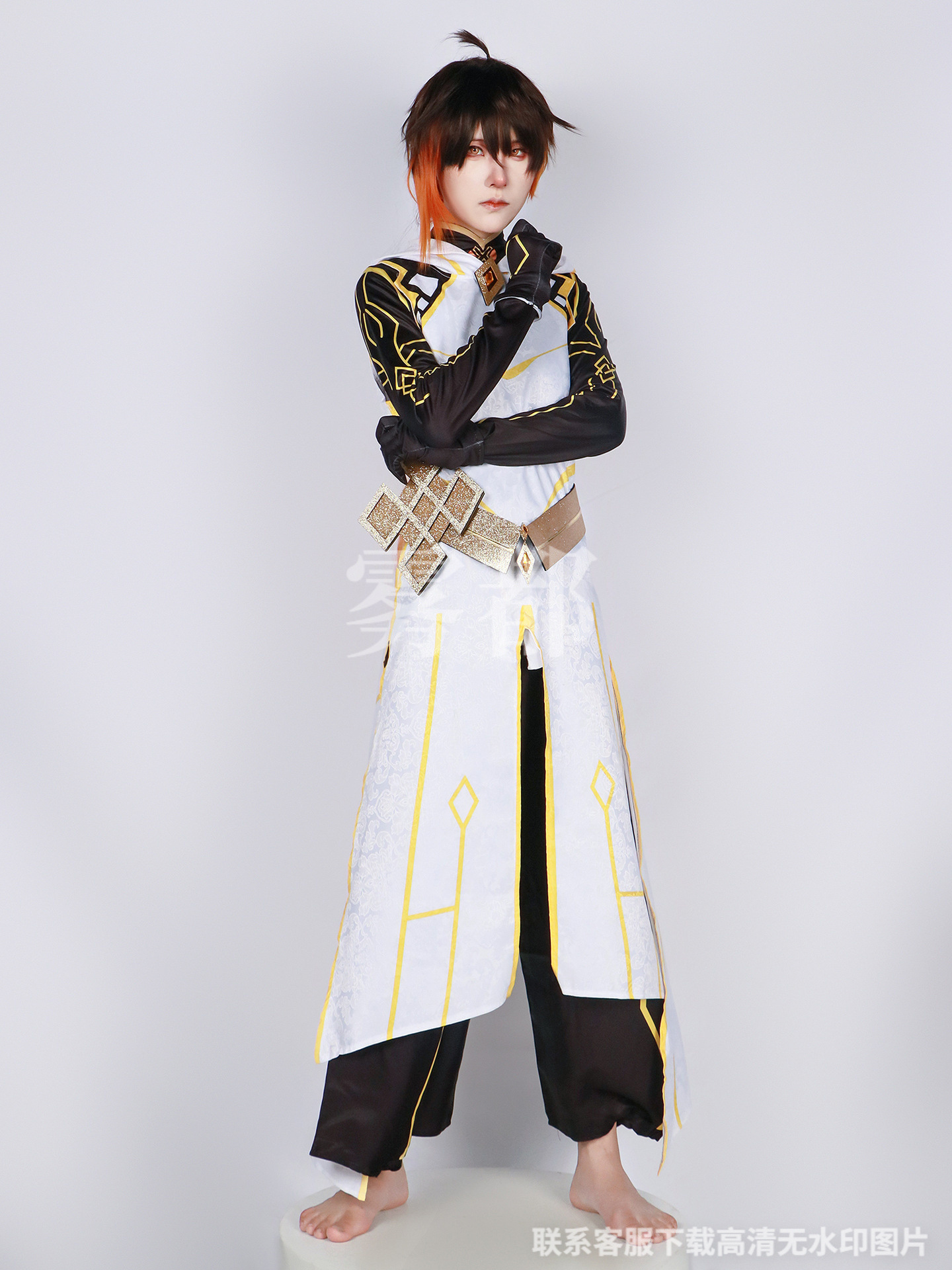 Mido Original God Zhong Li cos clothing Rock King Emperor Zhong Li God costume cosplay second-dimensional anime game suit full set