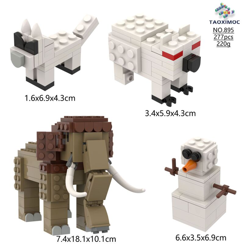 跨境新品99 Nights in the Forest 森林中的99夜游戏周边积木批发|undefined