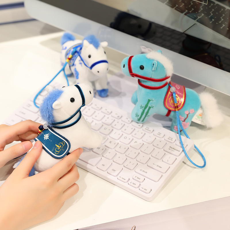 2026 年馬マスコットぬいぐるみ Omaiqi 干支馬人形ポニー人形オープニングギフト|undefined