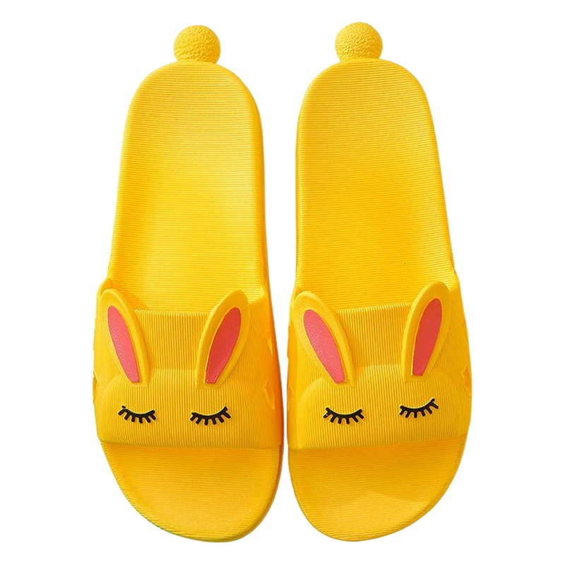 Сандалии и тапочки женские милые домашние Ванная комната Ванна нескользящее мягкое дно домашние пары мультфильм мужские новые летние Тапочки