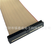 IDC2.0�g��40P��ɫ�ž� 28AWG��͹����2X20P�h��僽���Ӿ���
