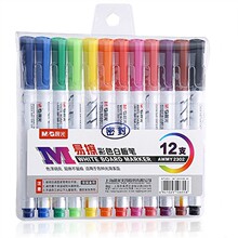 Color Whiteboard markers water-based erasable marker pen non