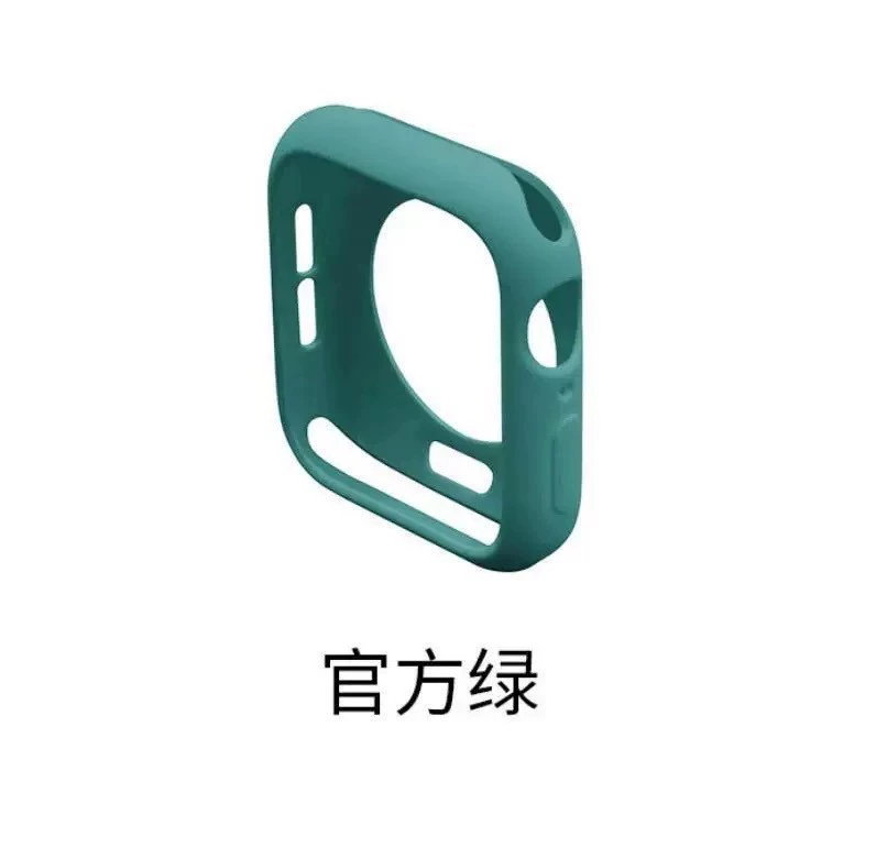 Силиконовый мягкий защитный чехол в цвет конфет для IWATCH, подходит для Apple S10/8/7/SE/Ultra
