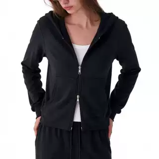 26秋季新款多重红外基础版连帽外套休闲女拉链长袖外穿保暖上衣