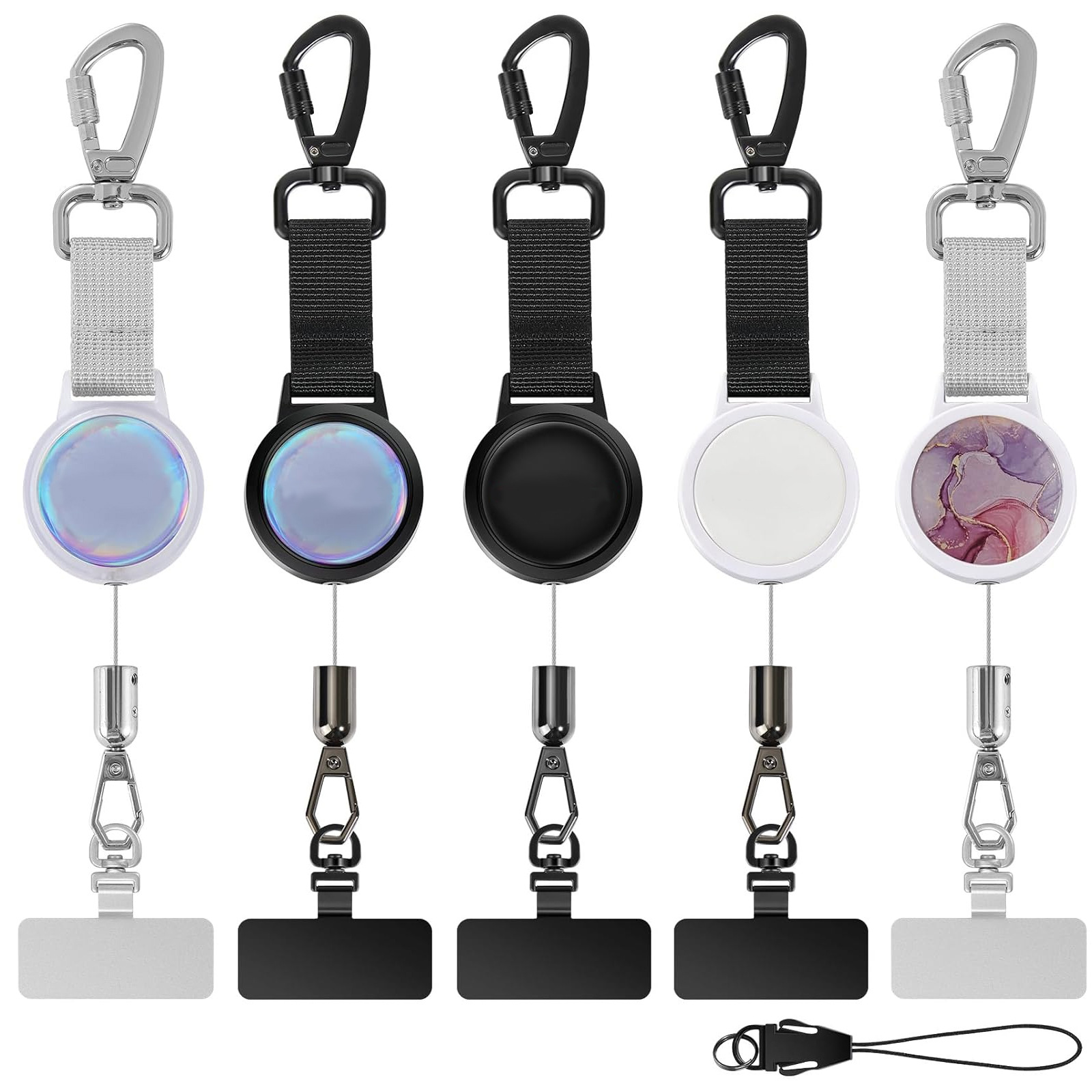 Retractable Anti-theft Phone Clip, Security Lanyard for Outdoor