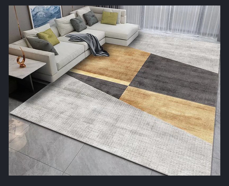 地毯地垫,北欧风地毯,几何地毯,轻奢现代地毯
