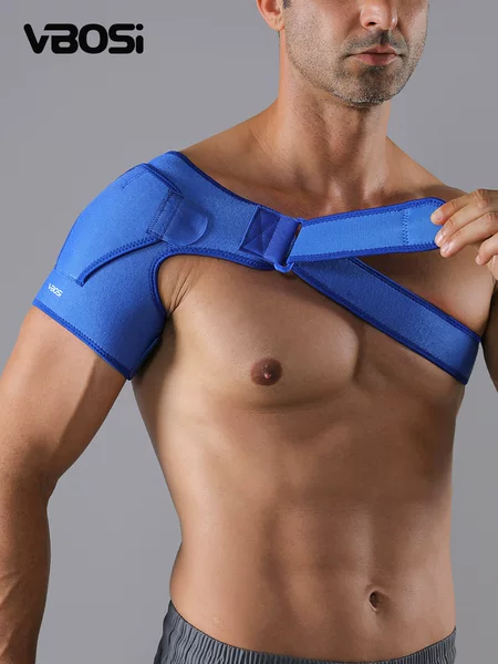 Sports Shoulder Brace, Adjustable, Pressurized, Breathable, Shoulder Support, Prevents Strain and Dislocation, Single Shoulder Brace, Protective Gear, Wholesale Available