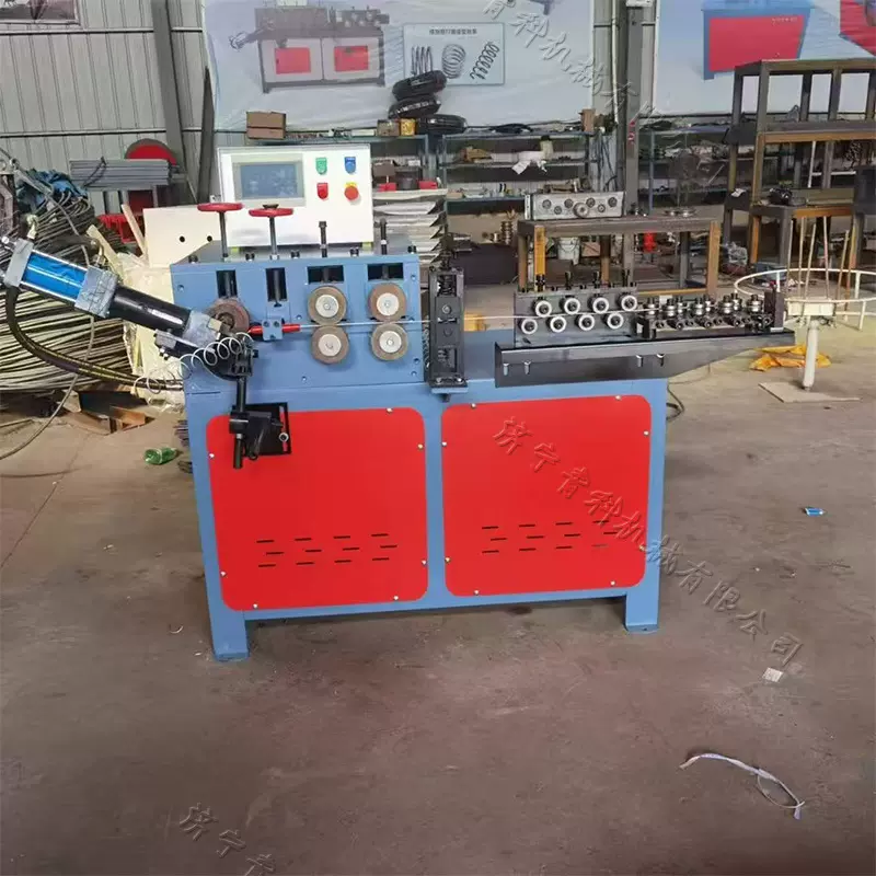 管桩施工螺旋筋绕圈机 全自动螺旋筋成型机可切断钢筋打圈机