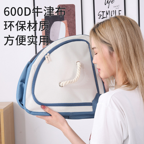 Paisiron original corner box Oxford cloth waterproof and moisture-proof fabric fan-shaped folding storage box for clothing and toys