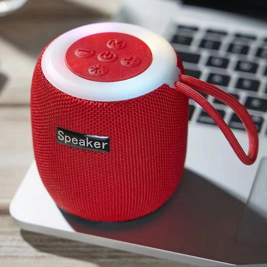Home subwoofer sonido inalámbrico altavoz bluetooth sonido portátil mini cañón de acero portable