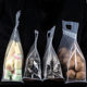Hand-in-Hand Transparent Eight-Side Sealed Self-Sealing Bag Thickened Food Sealed Bag Nut Snack Storage Plastic Packaging Bag
