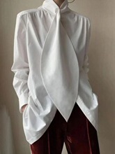 R 52454 Spring Long Sleeve Blouse Ʈ������ ŷ���羳����