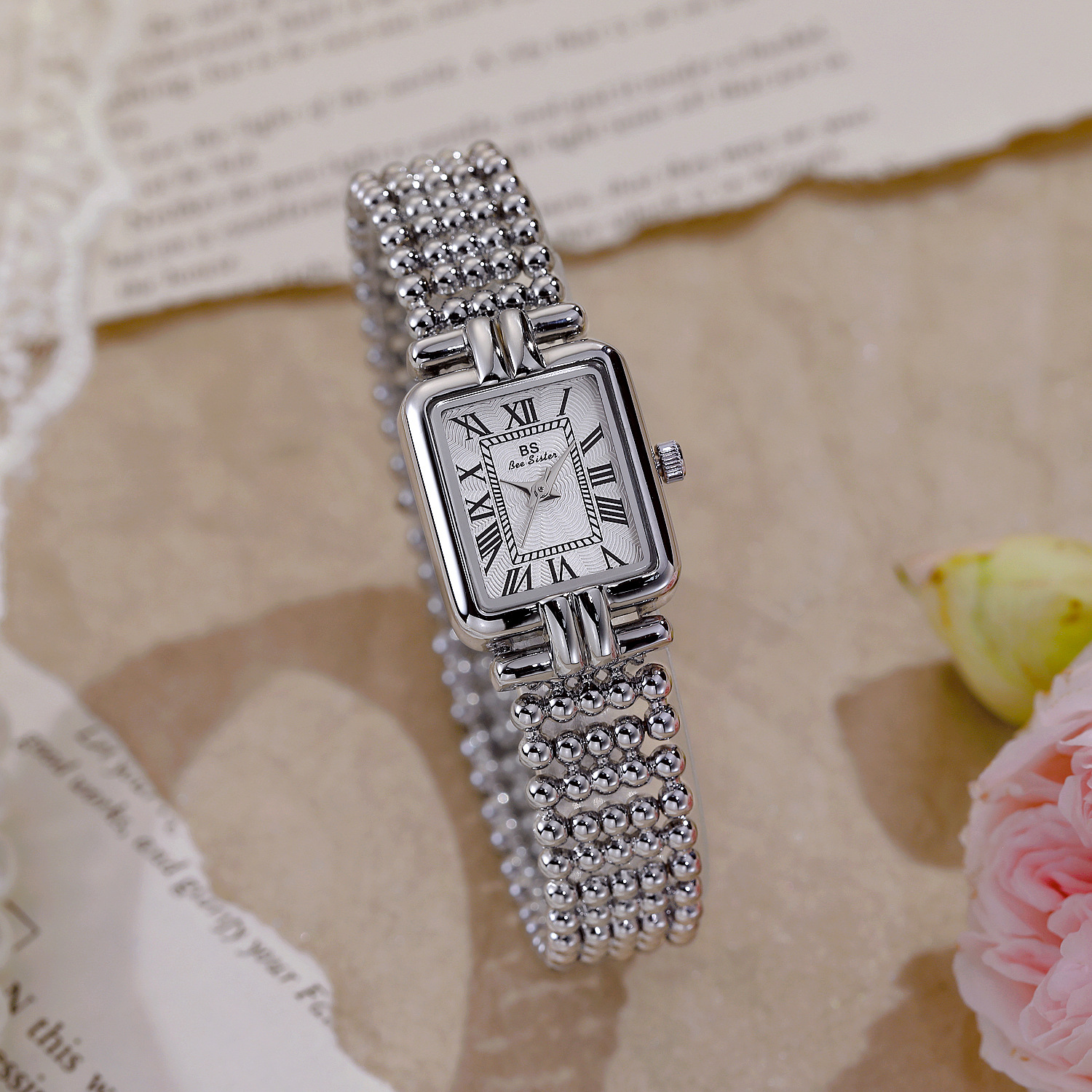 45g Weight Tempered Glass Mirror Material Alloy Strap Material Watch Classification Pointer Display Type Jewelry Buckle Buckle Style Rectangle Dial Shape Casual, Daily Occasion Quartz Movement Solid Color Pattern Women's Gender Elegant Style Elegant Solid Color Jewelry Buckle Quartz Watch Women's Watches 2