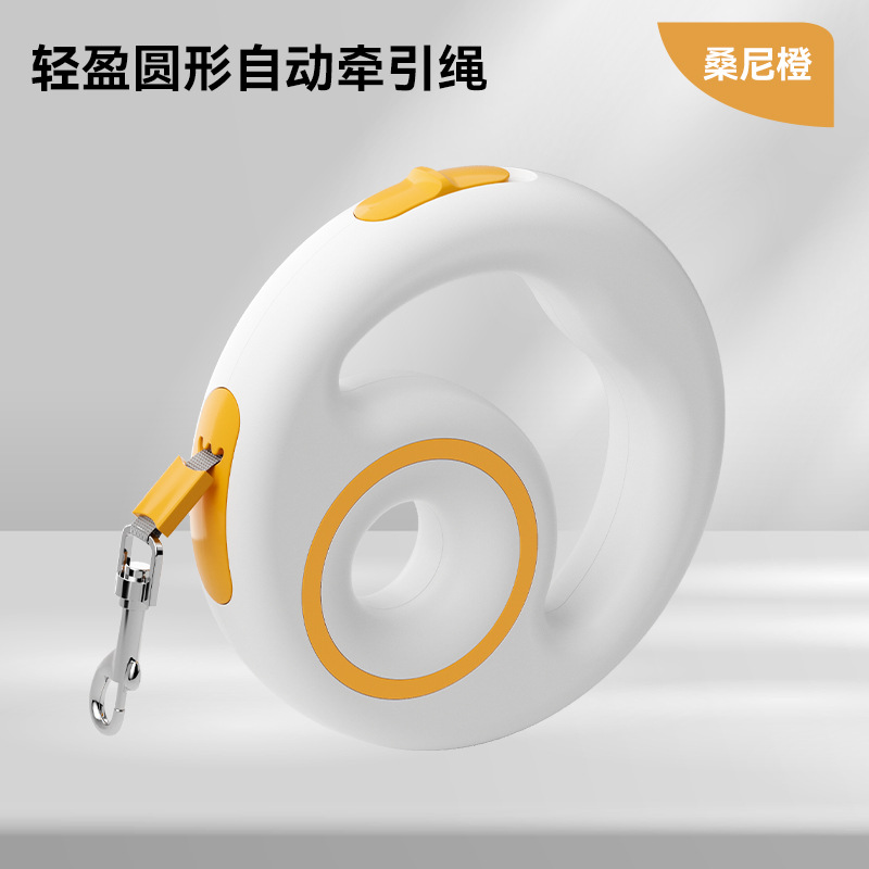 Cuerda de tracción para mascotas, correa de tracción telescópica automática, cuerda para pasear al perro, perro pequeño y mediano, peluche, bichón, tractor para perros