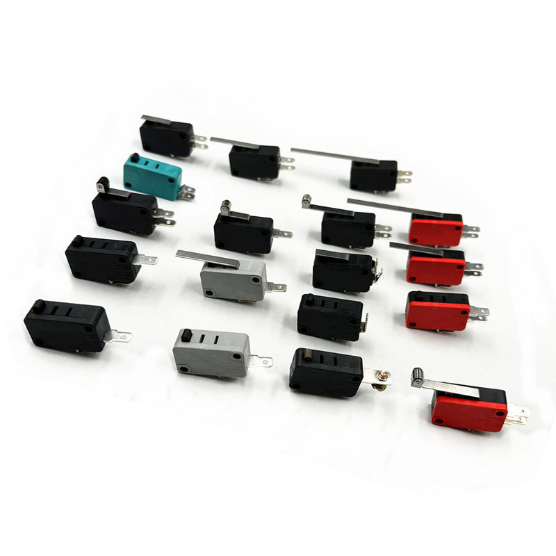 微动开关高压水枪微波炉封口机焊机洗衣机卷闸门电饭煲开关KW16