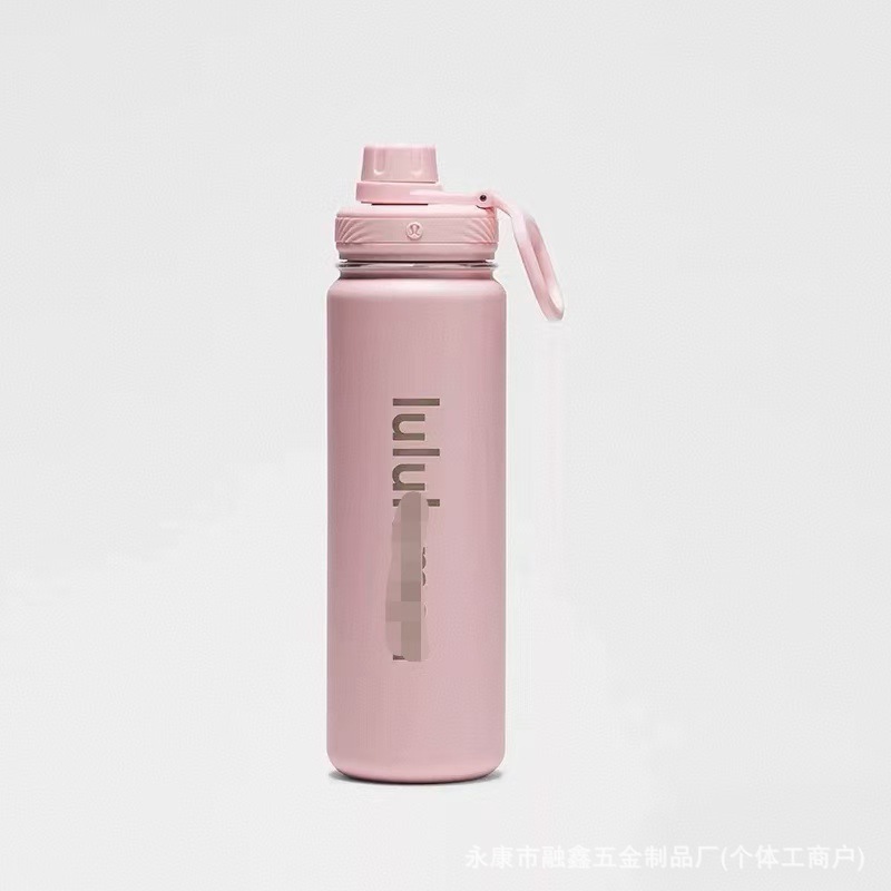 Lululemon Üslubunda 710ml Termos Su Şüşəsi
