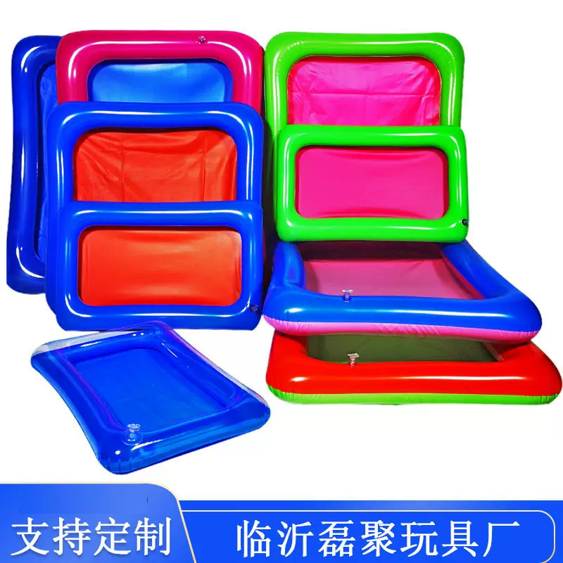 充气沙盘厂家PVC儿童充气火星沙太空月亮沙专用沙盘儿童沙滩池