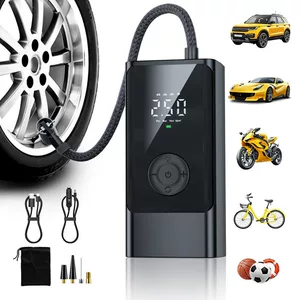 Wireless Digital Display Smart Car Tire Inflator, Tire Pressure Detection Inflator, Portable Cross-Border Inflator