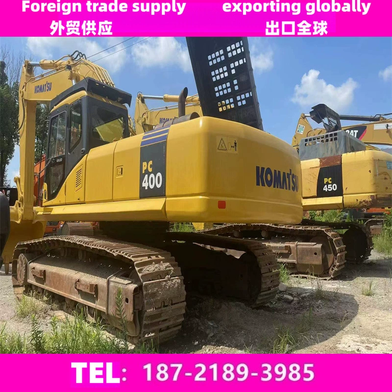 Низкоприбыльный рабочий объем б/у экскаватор Komatsu 400 в наличии, прямые продажи, подержанный экскаватор Komatsu 400