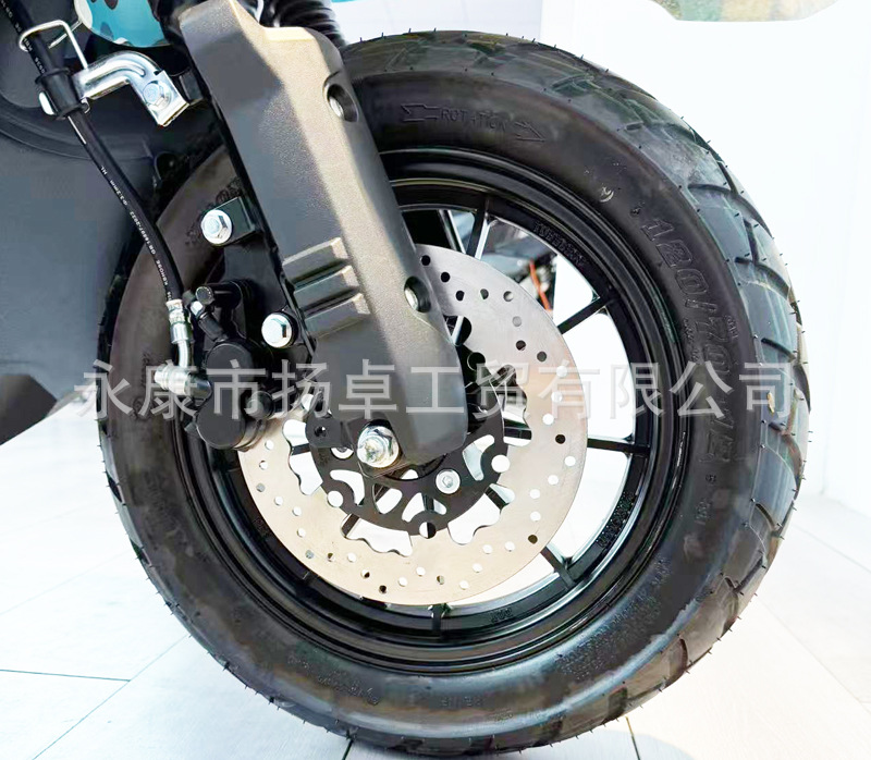 Qijue Tank 3Rd Generation Electric Motorcycle 72V Lithium Battery Electric Scooter Gt Electric Scooter Wholesale