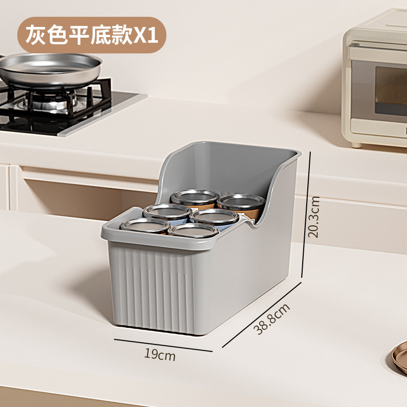 収納ボックス、ホームキャビネット、日用品調味料ボトルオーガナイザー、滑車付き大容量キッチン用品鍋蓋ラック|undefined