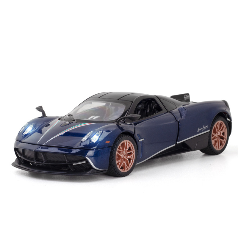 (Boxed) Jiaye 1:32 China Dragon Huayra alloy sports car model ornaments toy Live