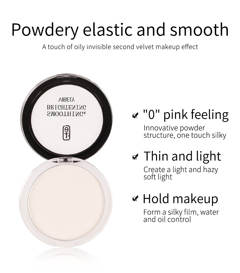 VIBELY setting Powder, high appearance level, concealer, brightening, oil-control, long-lasting, sweat-proof and non-smudge setting powder puff Application Scenario