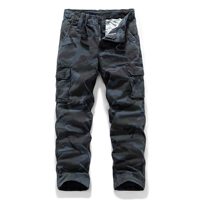 Spring And Autumn Overalls Men's Casual Pants Fashion Camouflage Sports Trend Casual Pants Straight Pants_mkmklike.com