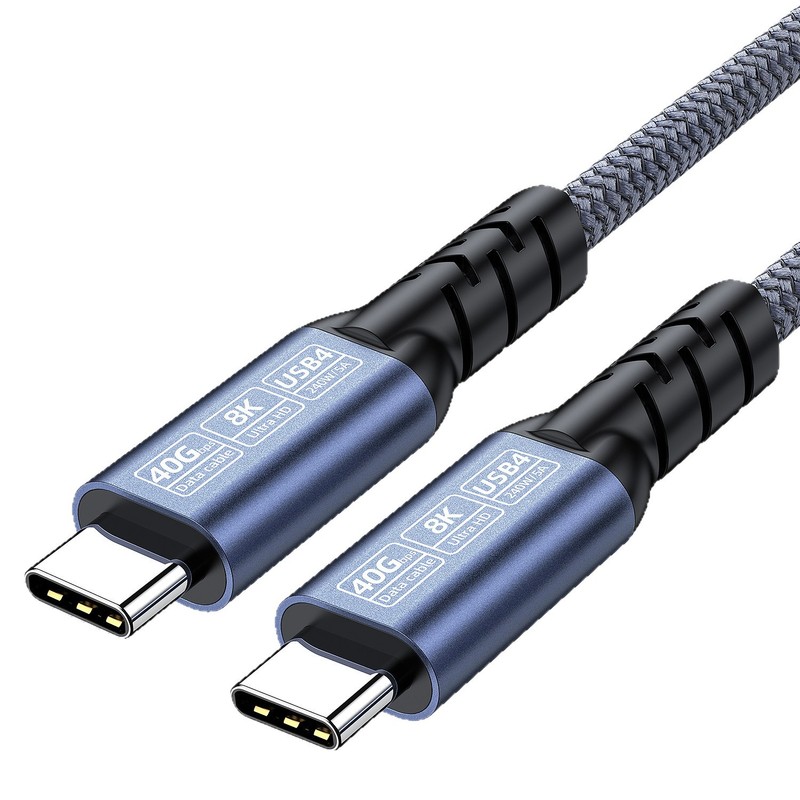 USB4/5 データケーブル 80G40G 高速ケーブル typec to c ダブルヘッド 16K8K スクリーン投影ビデオケーブル 5A240W|undefined