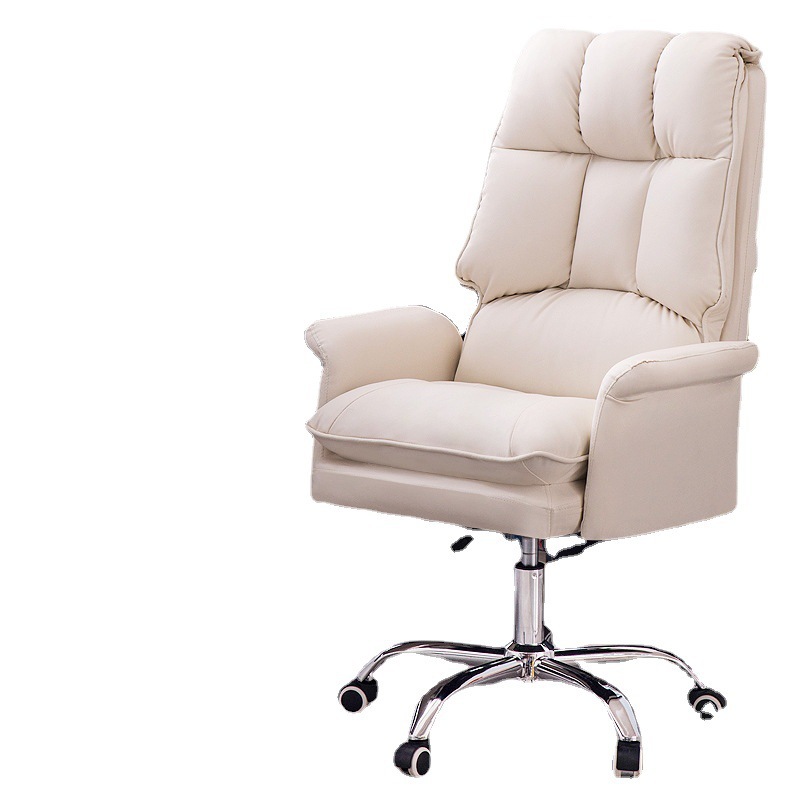 Silla de computadora Silla cómoda de oficina en casa sedentaria Silla de deportes electrónicos en vivo de celebridades de Internet Silla ajustable con respaldo de café Internet
