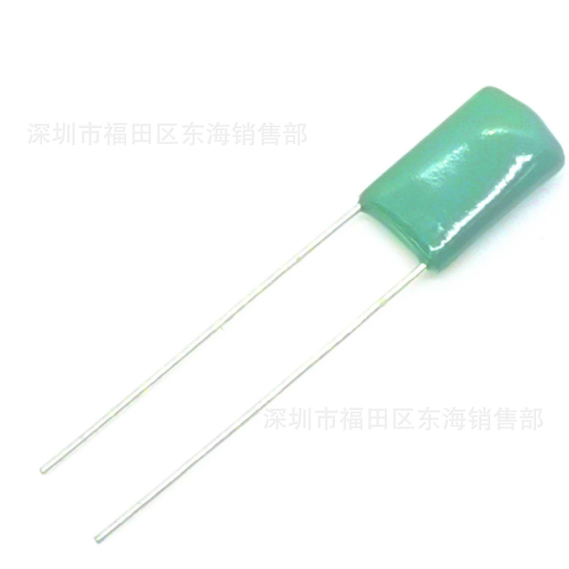 CL11涤纶电容 2A223J 100V 22NF 0.022uF 绿色聚酯膜电容