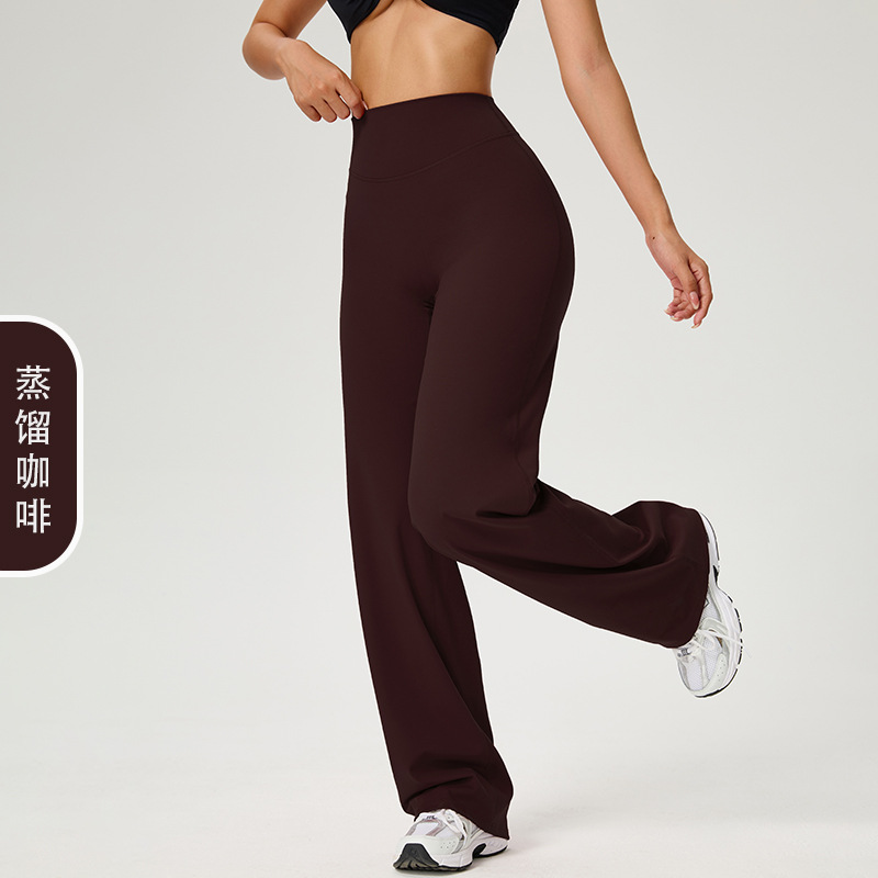 Pantalones casuales transfronterizos, pantalones de cintura alta, pantalones de yoga, ropa deportiva al aire libre, ropa de ejercicios para mujeres