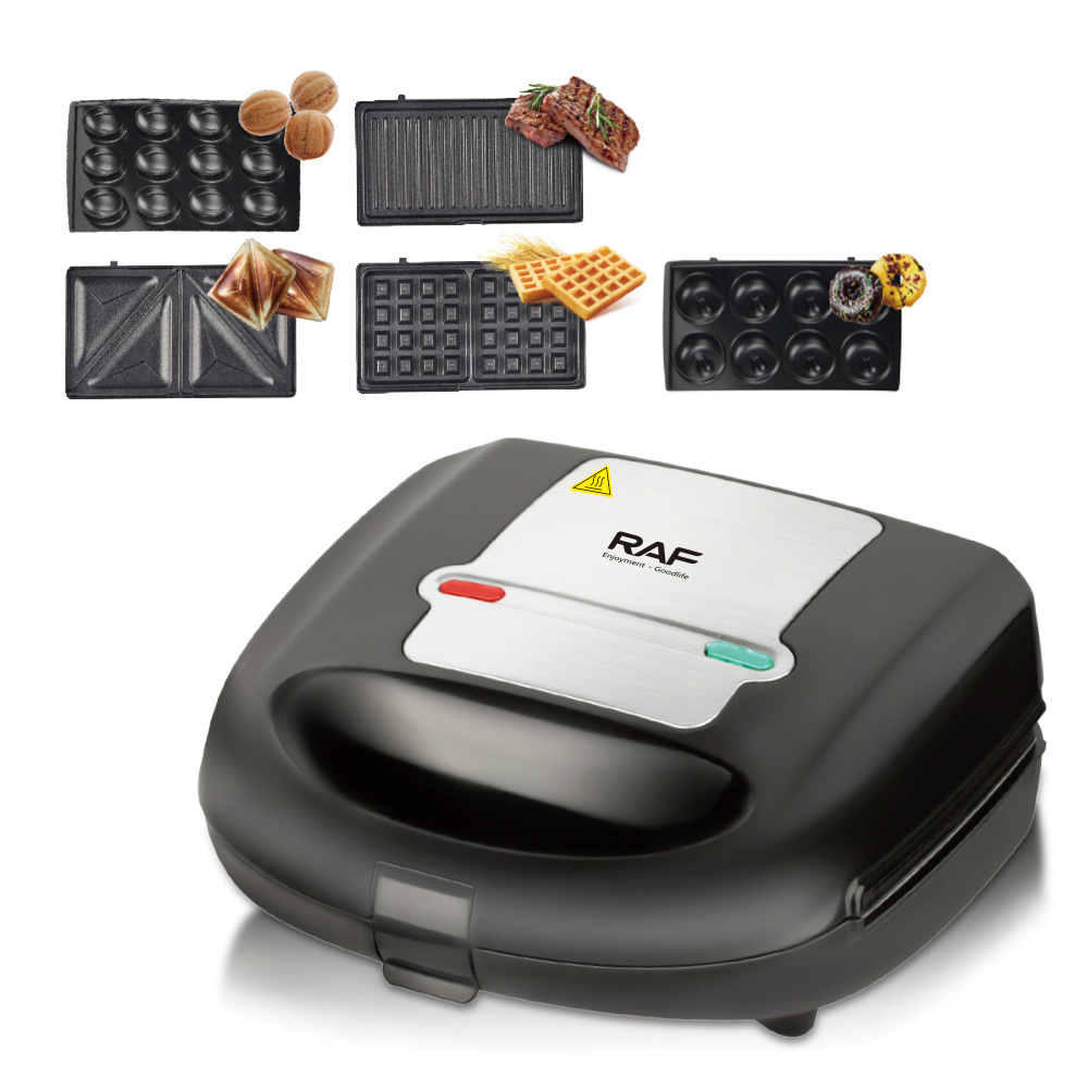 RAF Standard europeo Transfrontaliero Cinque in uno Sabbia Colazione Riscaldamento bifacciale Multifunzionale Tostatura Wafer hine_voghion.com
