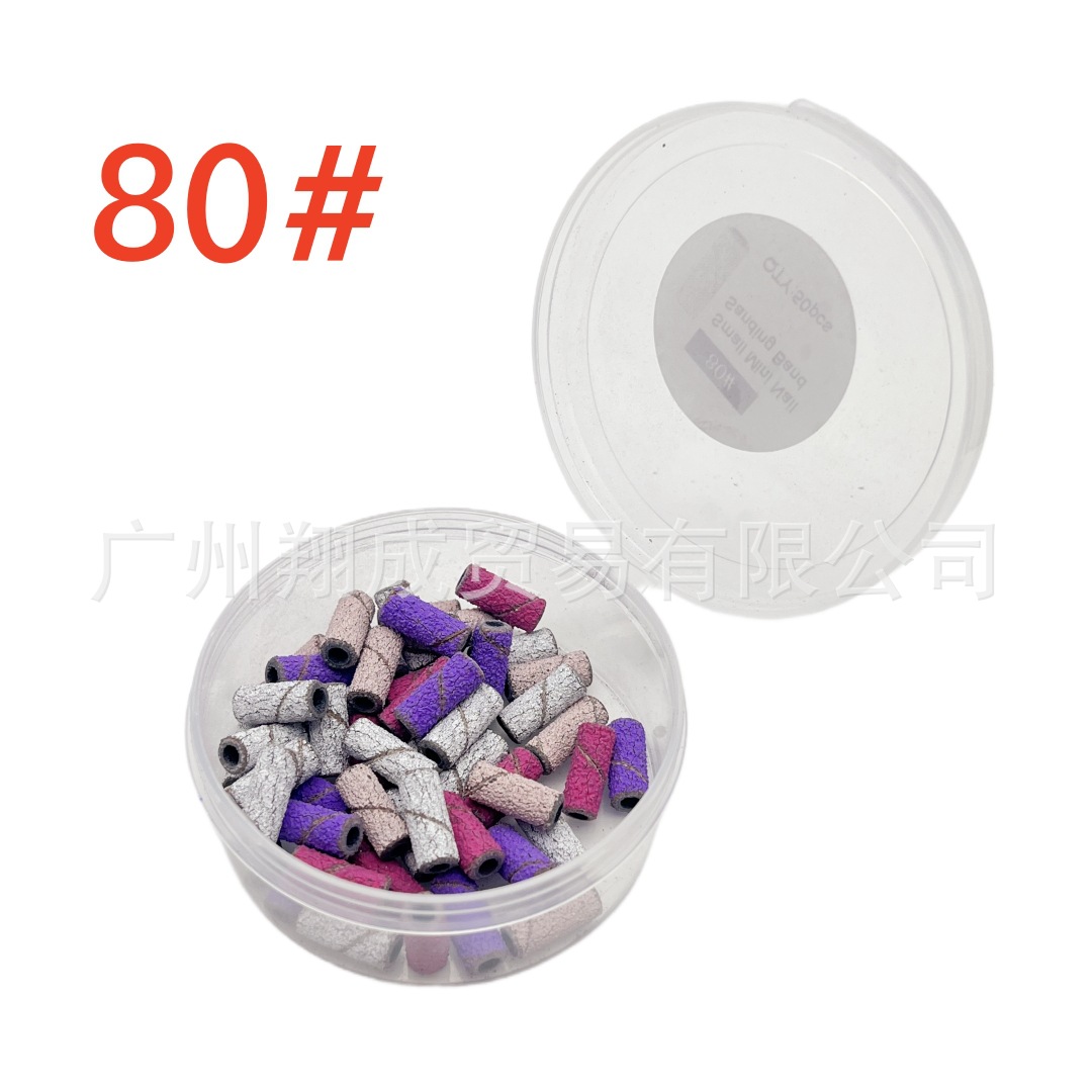 Internet celebridad anillo de arena de uñas de tamaño pequeño rodamiento mini conjunto anillo de arena núcleo del eje manicura removedor de uñas cabeza de molienda 3,1mm