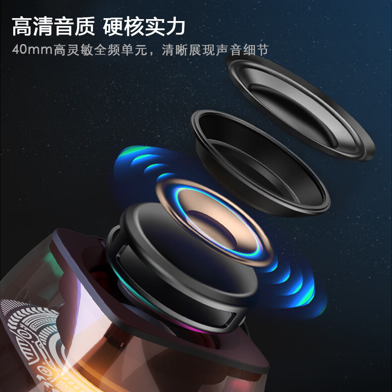 新型の磁気はbluetoothのスピーカーを吸い込みます。携帯型無線屋外カードの小さい音響rgb雰囲気ランプのbluetoothの小さいスピーカーです。|undefined