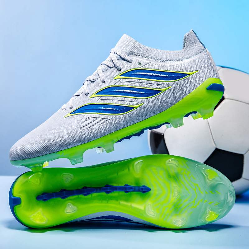 Fábrica transfronteriza al por mayor falcón baja zapatos de fútbol juveniles AG largo clavos rotos tf entrenamiento de fútbol profesional