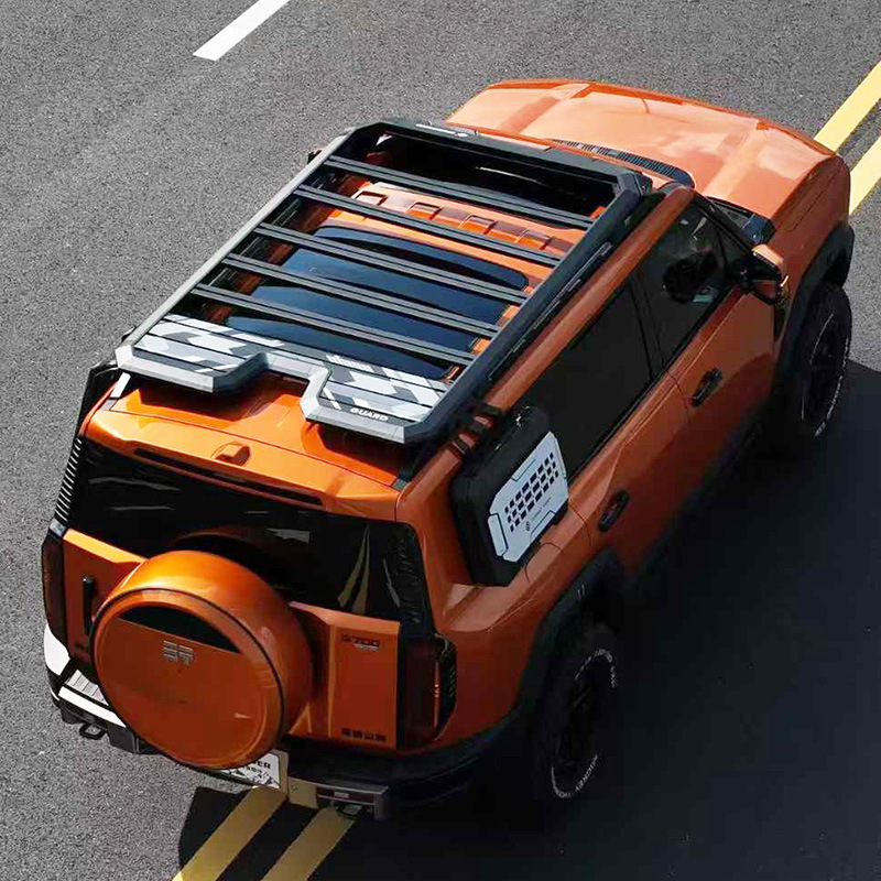 G700 Roof Rack Ladder Mecha Backpack Explorer Outdoor Off-Road Modified Roof Extension Flat