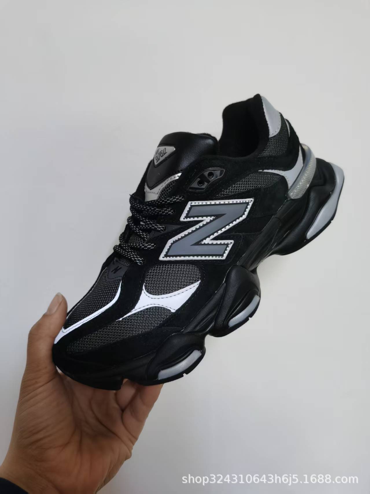 Fabricante Putian venta directa nb9060 milenio pezuña de elefante para hombres y mujeres con una base gruesa elevación deportiva de tendencia milenial para correr